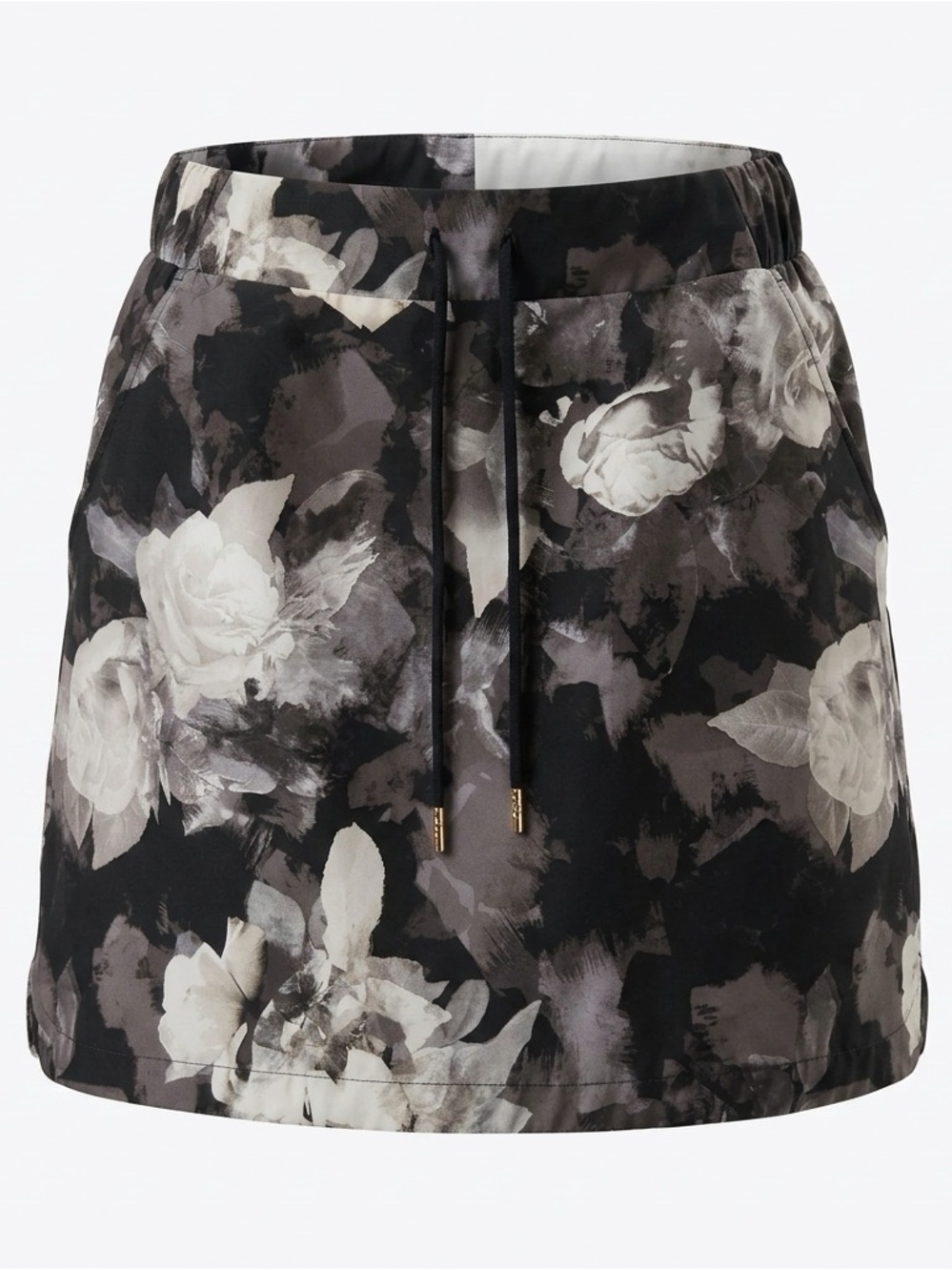 Skechers Floral Drawstring Mini Skirt